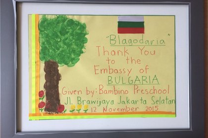 Празник на нациите в международното училище Bambino preschool в Джакарта